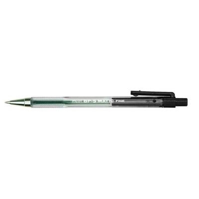 4902505106446-Pilot BP-S Matic - 12 Stylos à bille - noir - rétractable - 0.7 mm--0