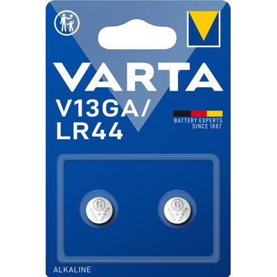 0400794226912-VARTA LR44/V13GA - 2 piles boutons spéciales - 1,5V--0