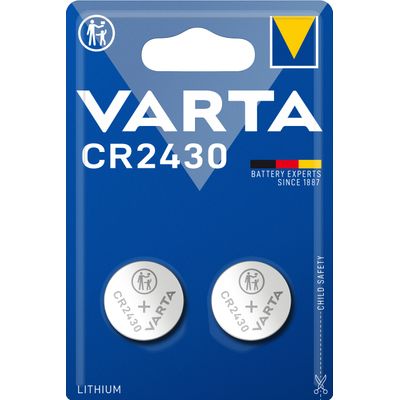 0400794226950-VARTA CR2430 - 2 piles boutons - 3V--0