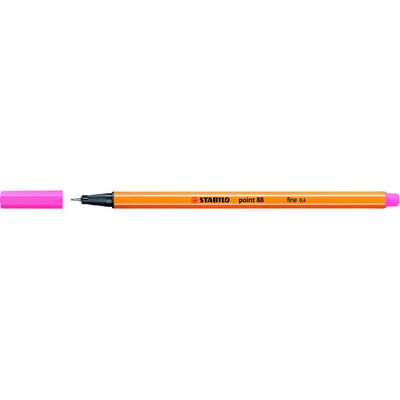 4006381493093-STABILO Point 88 - Feutre fin - 0.4 mm - rose clair--0