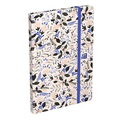 3147280066634-Agenda à élastique Oxford Flowers - 1 semaine sur 2 pages - 10 x 15 cm - disponible dans différents m--1
