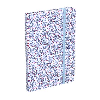 3147280066634-Agenda à élastique Oxford Flowers - 1 semaine sur 2 pages - 10 x 15 cm - disponible dans différents m--3