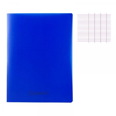 3020120114095-Cambridge - Cahier polypro 24 x 32 cm - 96 pages - grands carreaux (Seyes) - disponible dans différent--4