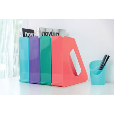4049793054650-Esselte Colour'Breeze - Porte-revues - vert--3