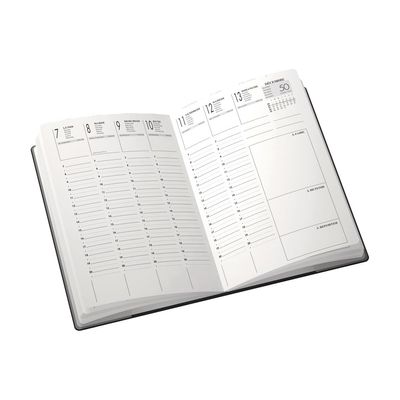 3147280102516-Agenda Lecas Classique Eco - 1 semaine sur 2 pages - 10 x 15 cm - noir--2