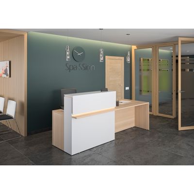 3483600940605-Banque d'accueil plan d'extrêmité FOCUS - L120 cm - Hêtre--2