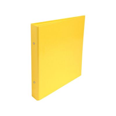 3130630005247-Exacompta Iderama - Classeur 2 anneaux - Dos 25 mm - 17 x 22 cm - jaune--0