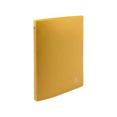 3130630511960-Exacompta Opak - Classeur à anneaux - Dos 20 mm - A4 - pour 100 feuilles - jaune--0