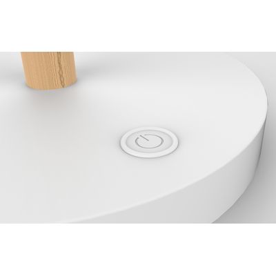3595560028139-Unilux - Lampe de bureau Vicky - LED - port de charge USB - blanc/bois--1