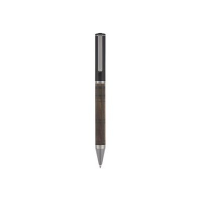 3664447160894-Oberthur Blackford - Stylo à bille - noyer-Avant-0