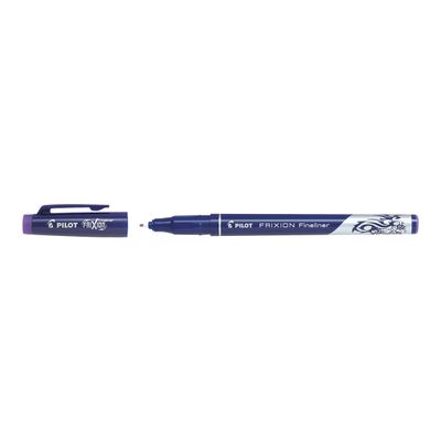 4902505560583-Pilot FriXion Fineliner - Feutre fin effaçable - violet-Angle gauche-0