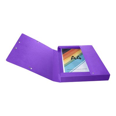3130630596400-Exacompta Teksto - Boîte de classement - dos 40 mm - disponible dans différentes couleurs-Avant-9
