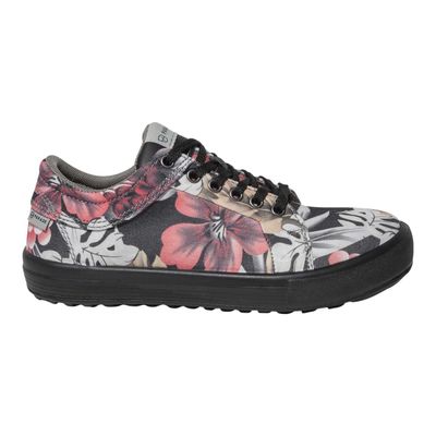 3371820246525-Chaussures de sécurité basses rouge femme S1P VENICE 41-Gauche-3