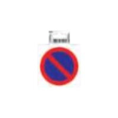 3130630670575-Exacompta - Panneau de signalisation adhésif - Défense de stationner - 10 cm de diamètre-Avant-0