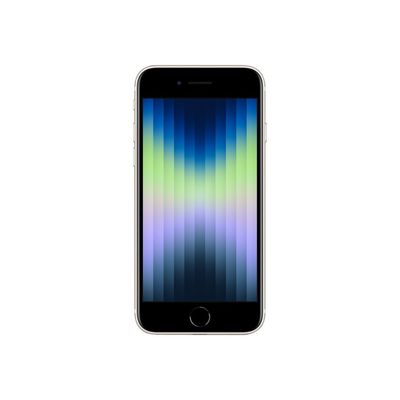 0194253015222-Apple iPhone SE 2022 (3e gen) - Smartphone - 5G - 256 Go - lumière stellaire-Avant-0