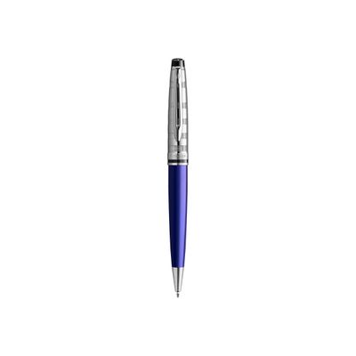 3026980936570-Waterman Deluxe - Stylo à bille bleu - pointe moyenne-Angle gauche-0