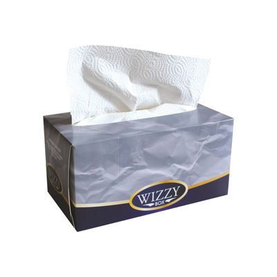 3459403045045-Wizzy Box - Boîte de 180 feuilles essuie-tout - blanc-Angle gauche-0