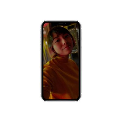 3701083036555-Apple iphone XR - smartphone reconditionné grade A - 4G - 128 Go - blanc-Avant-0