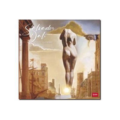 8051128759099-Legami - Calendrier mensuel 2024 - 30 x 29 cm - Salvador Dali-Avant-0