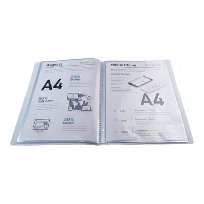 3130630885603-Exacompta Aquarel - Porte vues - 100 vues - A4 - disponible dans différentes couleurs-Avant-11