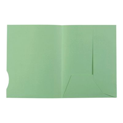 3130638332000-Exacompta Super 210 - 250 Chemises 2 rabats - 160 gr - couleurs assorties (5 paquets de 50 chemise-Avant-1
