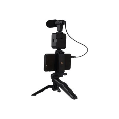 3571211456964-Bigben Vlogging kit live stream - kit d'accessoires contenant un trépied, une Led flash, un micro-Arrière-2