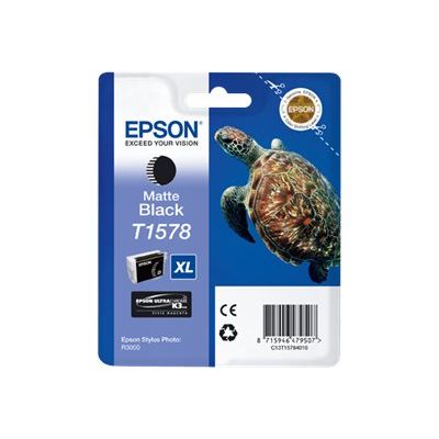 8715946479507-Epson T1578XL Tortue - noir mat - cartouche d'encre originale-Avant-3