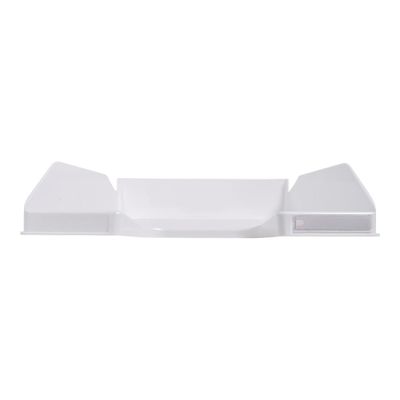 9002493019485-Exacompta COMBO Glossy - Corbeille à courrier blanc-Avant-0