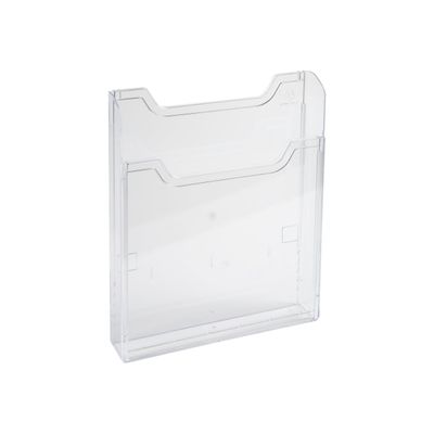 9002493109223-Exacompta Office - Porte-brochures / Trieur mural 1 compartiment A5-Angle gauche-1