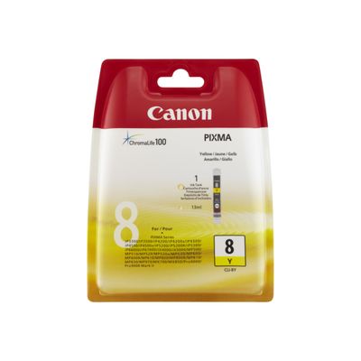 8714574959443-Canon CLI-8 - jaune - cartouche d'encre originale-Avant-1