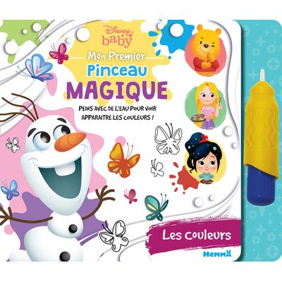 9782508053580-Disney Baby - Mon premier pinceau magique : les couleurs--0