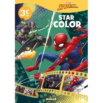 9782508056970-Marvel Spider-Man - Star Color : Spider-Man et le Bouffon Vert--0
