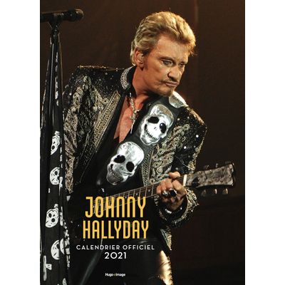 9782755683196-Calendrier mural Johnny Hallyday 2021--0