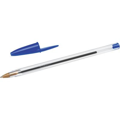 0400999996405-BIC Cristal - 4 Stylos à bille - bleu - 1 mm - pointe moyenne-P_99999640_2-1