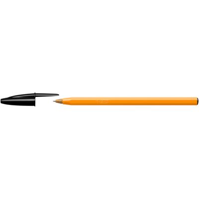 3086121101144-BIC Orange - 20 Stylos à bille - noir--1