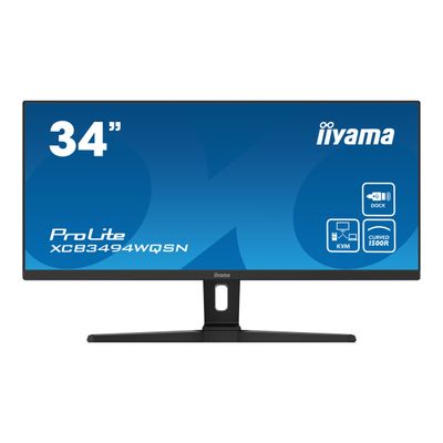 4948570118700-iiyama ProLite XCB3494WQSN-B1 - écran LED 34" - incurvé - HDR-Avant-1