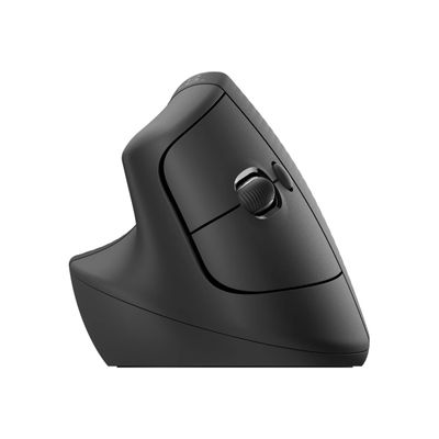 5099206099807-Logitech Lift - souris ergonomique sans fil pour gaucher - Bluetooth, 2.4 GHz - graphite-Avant-1