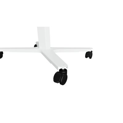 3760350282248-Bureau ELLIOT L70 - pieds blanc - plateau imitation chêne--3