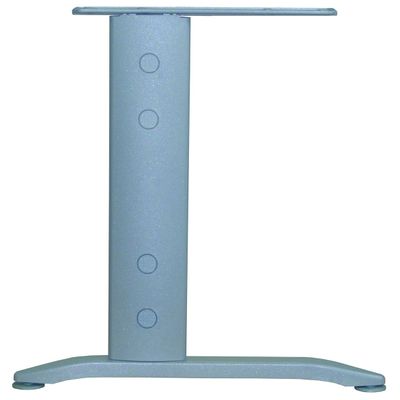 3253310149991-Bureau droit IDRA - Vague à droite - L140 cm - Pieds alu - plateau imitation Merisier--2