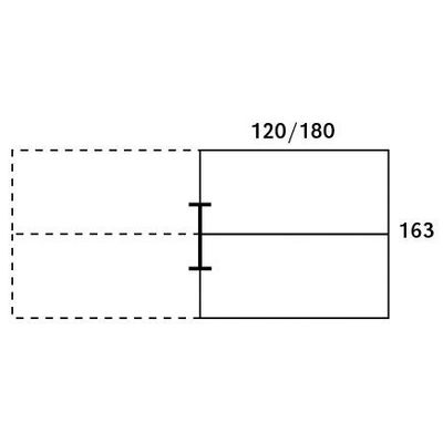 0404000122142-Bureau Bench IRIS - L120 cm - Plan suivant - Pieds blanc - plateau imitation Erable--4