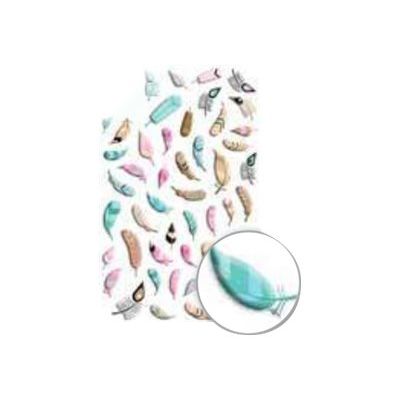 3609510901004-Maildor - 1 feuille gommettes plumes-Avant-0
