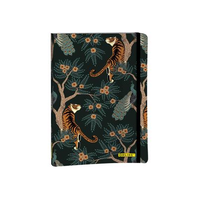 4014421180209-Online - Bullet journal A5 - 72 pages - jungle tiger-Angle gauche-0