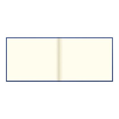 5012935375943-Letts Ladydate Quarto - Livre d'or format paysage - bleu-Avant-2