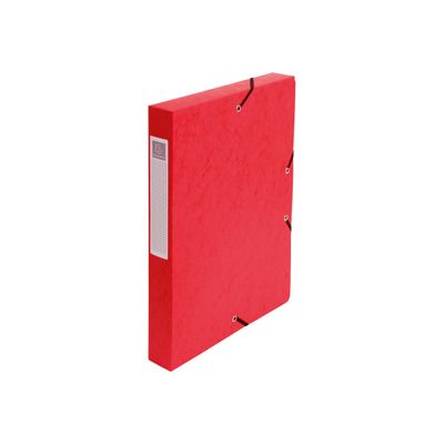 3130639596005-Exacompta - 4 Boîtes de classement - A4 - dos 40 mm - couleurs assorties-Angle gauche-4
