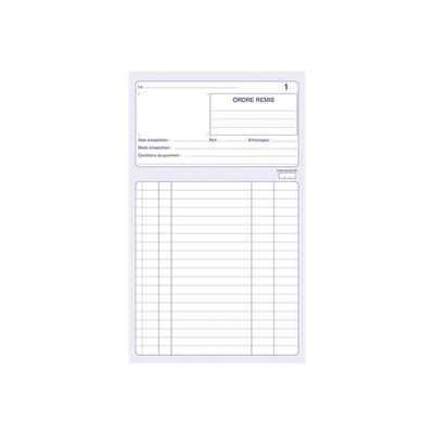3416790021144-ELVE - Manifold Carnet d'ordres - 50 tripli - 21 x 14 cm-Avant-1