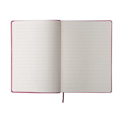3108724521201-Oberthur Carmen - Carnet de notes rigide A6 - ligné - rose-Avant-2