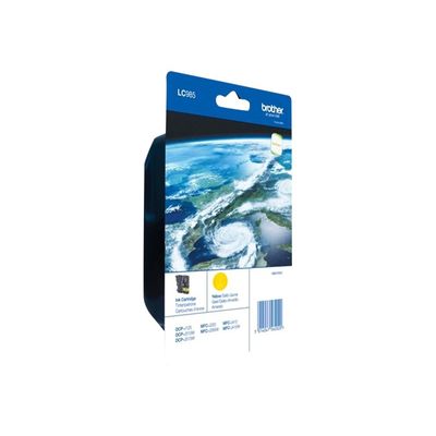 5014047562020-Brother LC985 - jaune - cartouche d'encre originale-Angle gauche-2