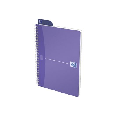 3020120029351-Oxford Office My Colours - Cahier polypro à spirale - A5 - 180 pages - ligné - disponible -Angle droit-5