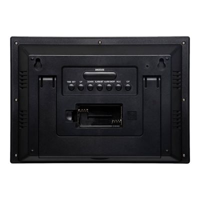 4002390076395-MaulFlow - Horloge digitale murale et de table - noir-Arrière-4