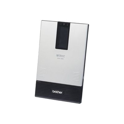 4977766693974-Brother m-PRINT MW-260A - mini imprimante A6 - Noir et blanc - thermique direct-Angle droit-0